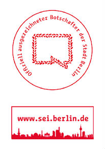 Offiziell ausgezeichneter Botschafter der Stadt Berlin - Siegel FREE-MAP Berlin